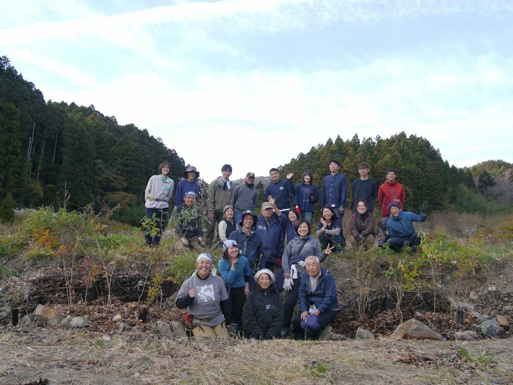 （会員寄稿）2025年11月24日　宮城県石巻市の平地の杜にて「ウォークスルー＆植樹会」を開催しました！