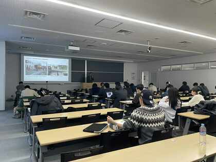 （会員寄稿）2026年1月15日(木）
日本大学理工学部にて講義を行いました！